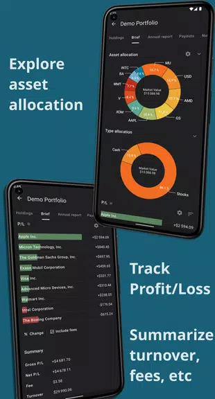 Investing portfolio tracker Tangkapan skrin 2