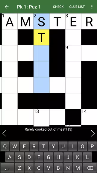 Cryptic Crossword Lite ภาพหน้าจอ 3