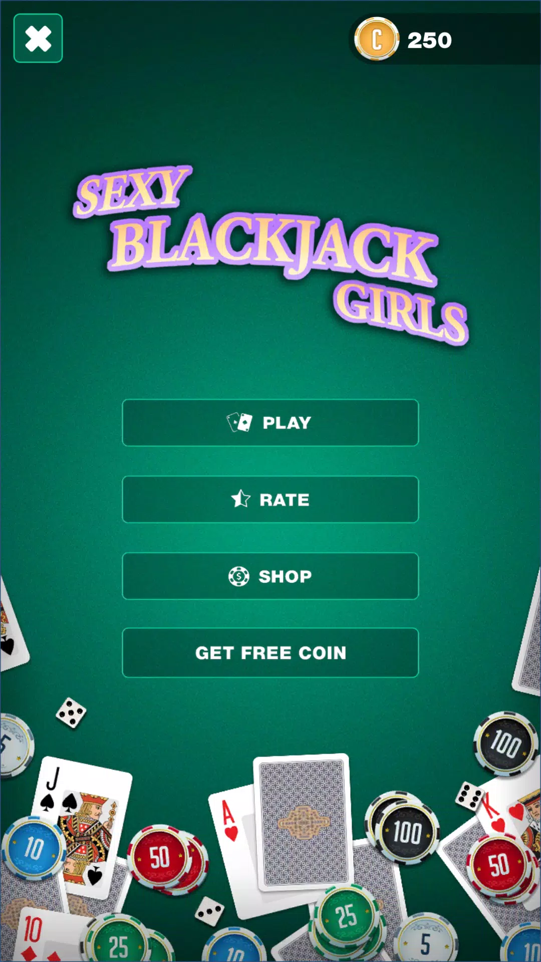 Sexy blackjack girls: make 21 Tangkapan skrin 0