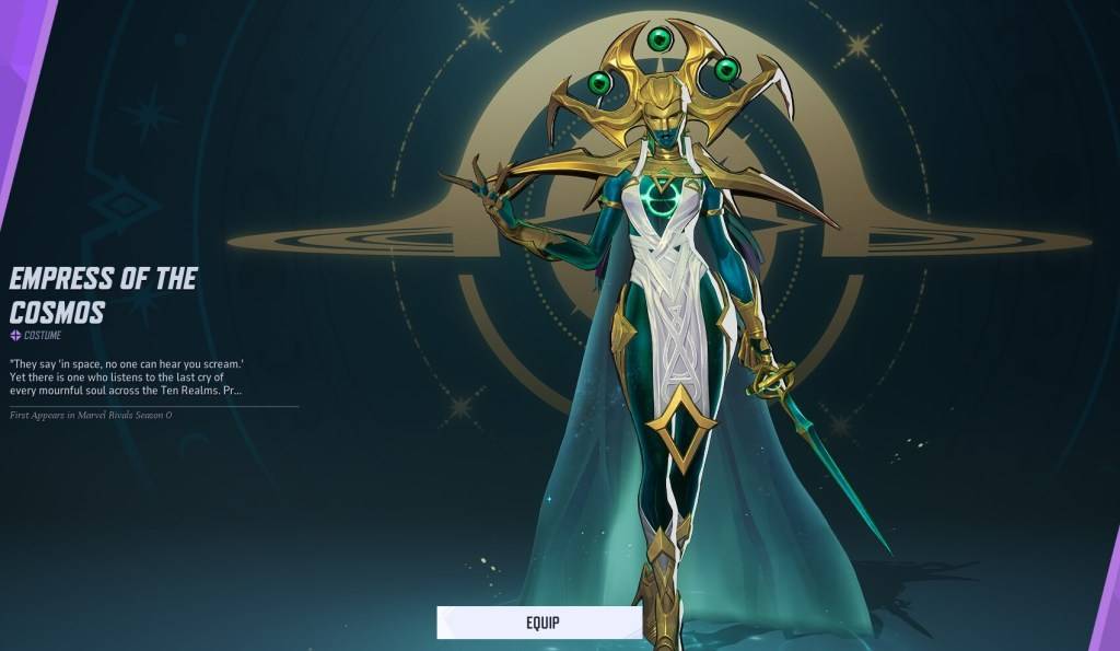 Hela in her Empress of the Cosmos skin