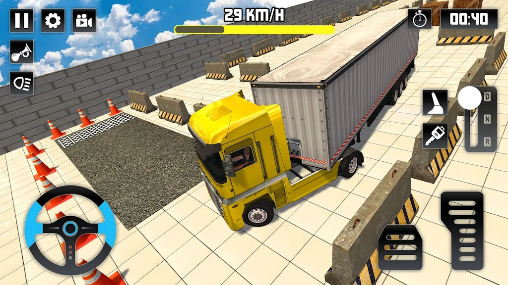 Euro Truck Parking - Truck Jam Tangkapan skrin 2