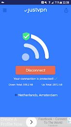 VPN high speed proxy - justvpn スクリーンショット 1