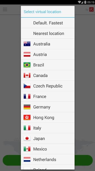 Avira Phantom VPN: Fast VPN स्क्रीनशॉट 3
