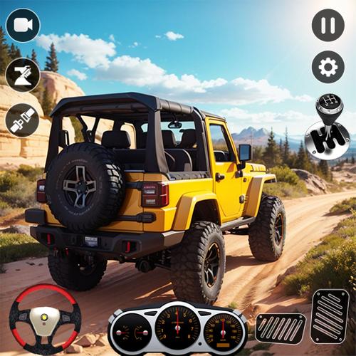 Offroad 4x4 Jeep Driving Games Screenshot 0