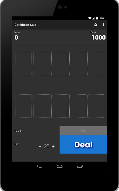 Caribbean Stud - Poker Style Card Game ภาพหน้าจอ 0