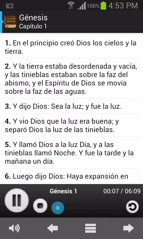 Santa Biblia Reina Valera Screenshot 1