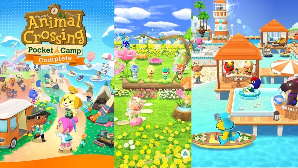 Crossing Animal: Pocket Camp Complete Lanços no Android com 7 anos de conteúdo!