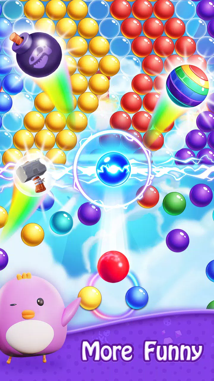 Bubble Shooter - Dino Match Ảnh chụp màn hình 0