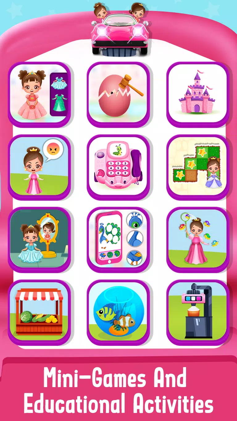 Baby Princess Car phone Toy スクリーンショット 1