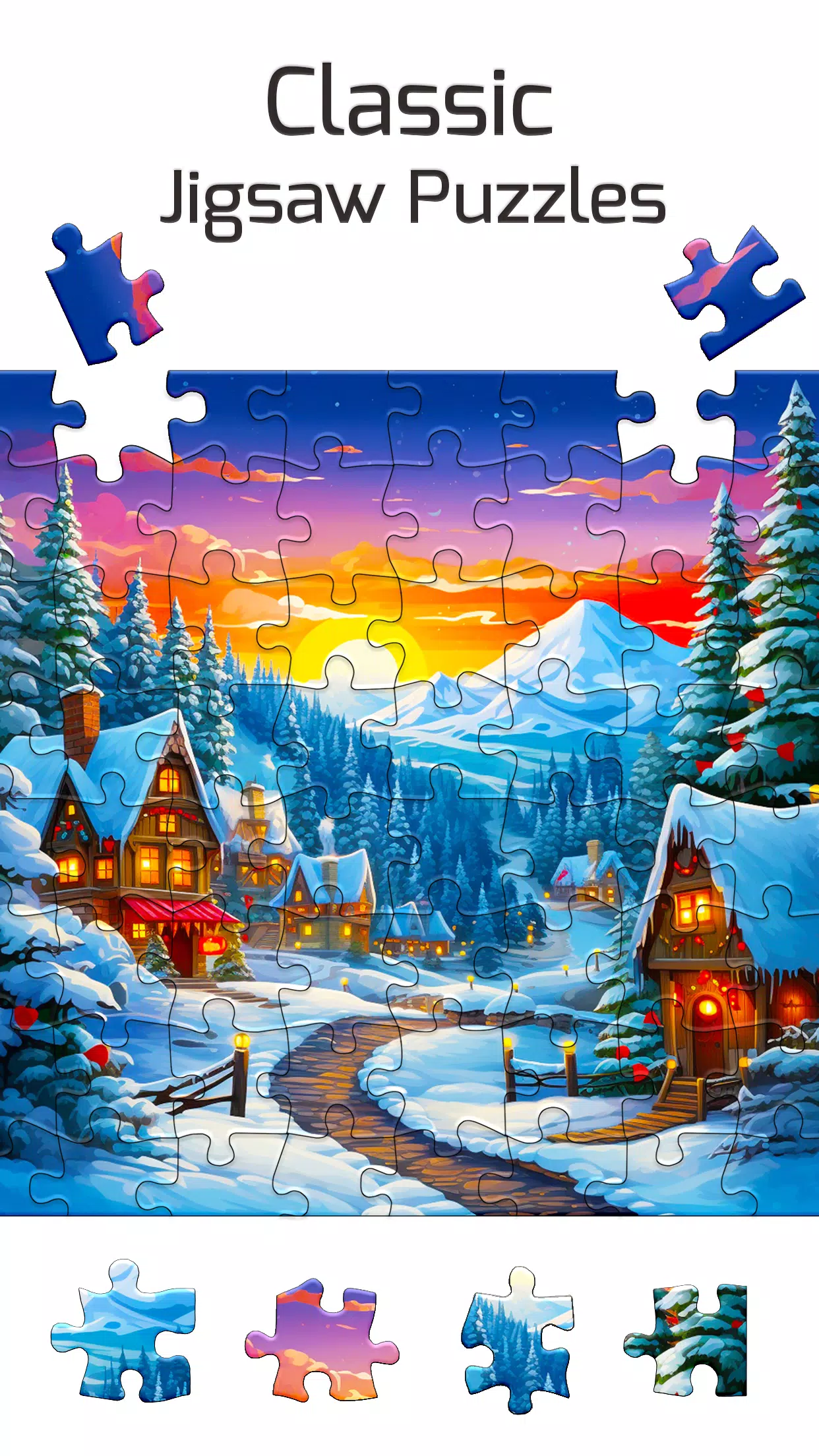 Christmas Jigsaw Puzzles 螢幕截圖 1