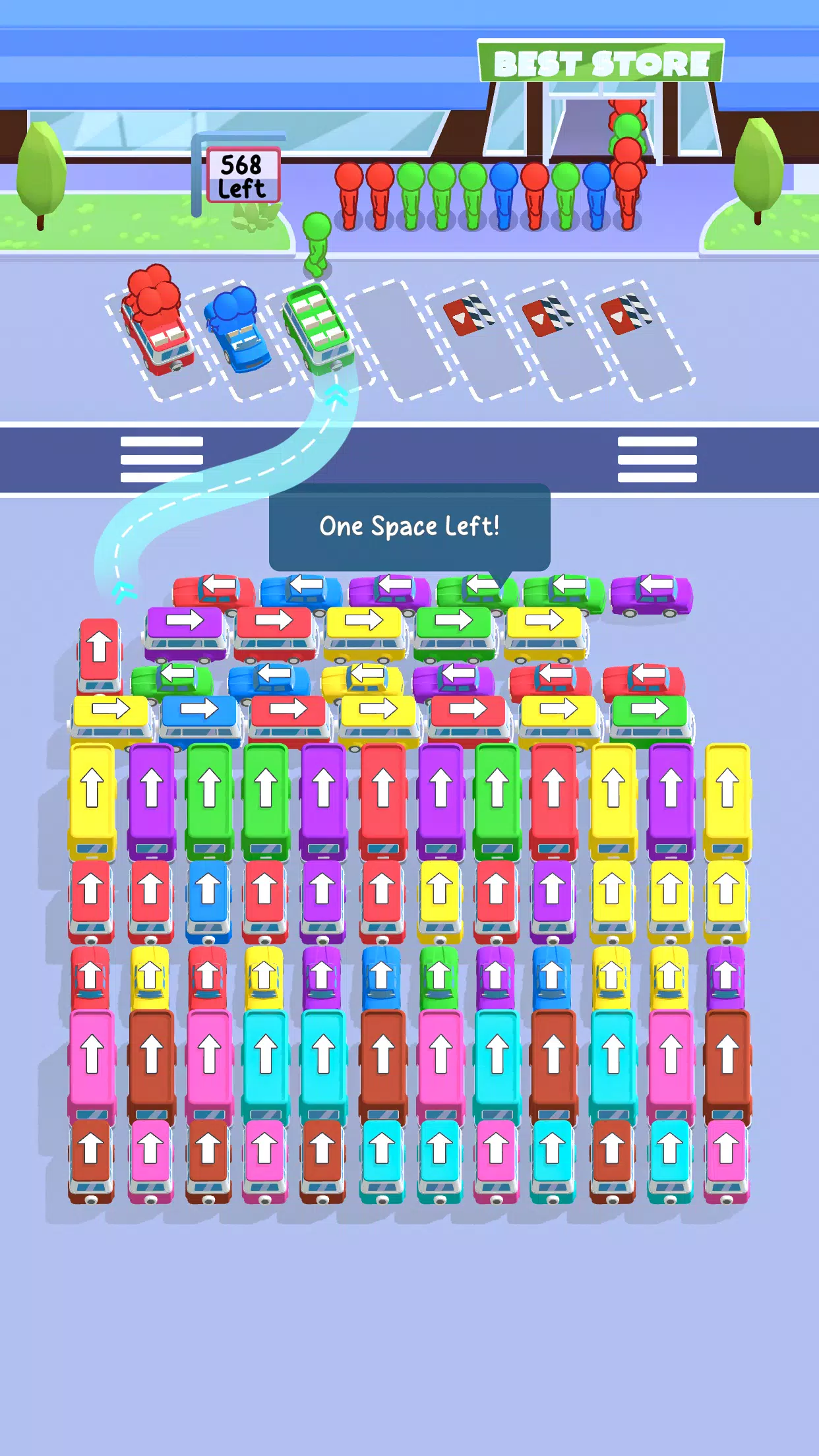 Bus Jam: Traffic Puzzle ဖန်သားပြင်ဓာတ်ပုံ 1