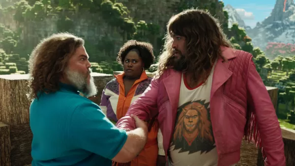 De grappigste scène van Minecraft Movie, geïnspireerd op het Neverende Story