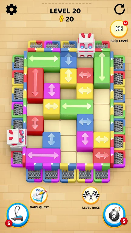 Color Block Puzzle Smash ภาพหน้าจอ 1