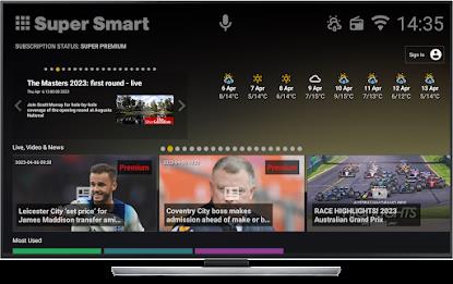 Super Smart TV Launcher Ekran Görüntüsü 0