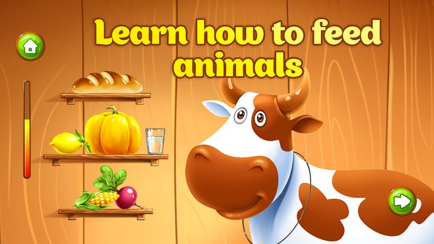 Kids Animal Farm Toddler Games应用截图第1张