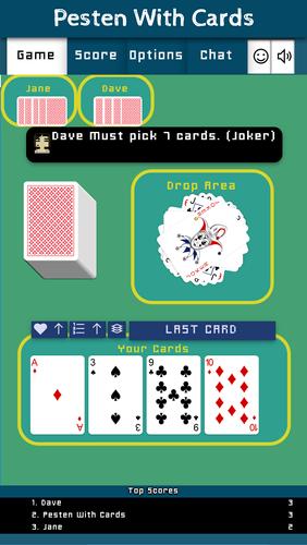 Pesten With Cards Captura de tela 3