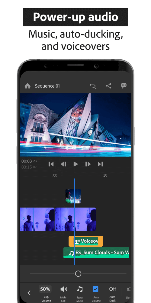 Adobe Premiere Rush: Video Zrzut ekranu 2
