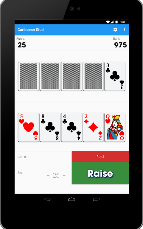 Caribbean Stud - Poker Style Card Game ภาพหน้าจอ 3