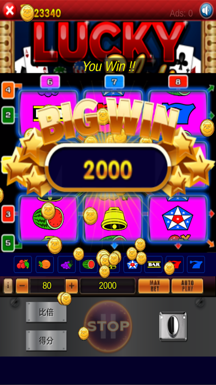 Fruit Slot Machine Casino Captura de tela 0