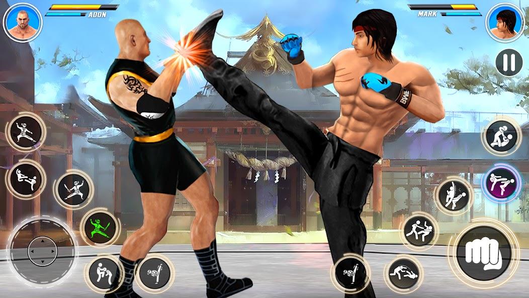 Kung Fu karate: Fighting Games ภาพหน้าจอ 2