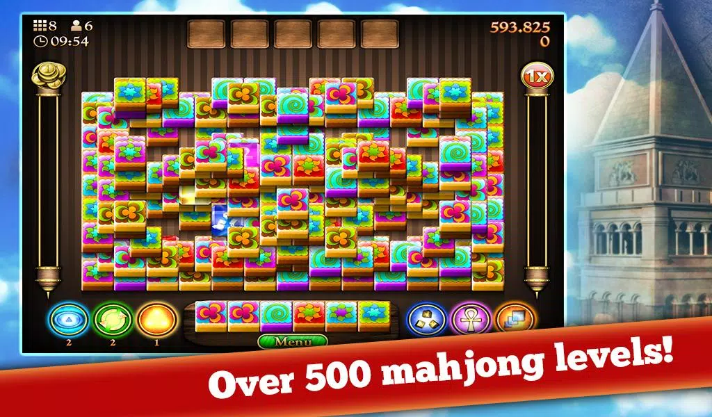 Mahjong Solitaire Venice Mystery -Free Puzzle Game 螢幕截圖 1