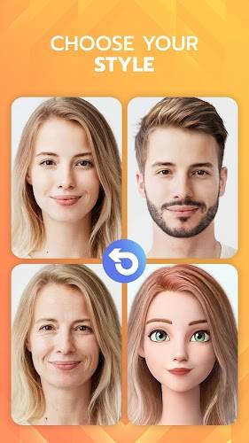 FaceLab Face Editor App, Aging Zrzut ekranu 0