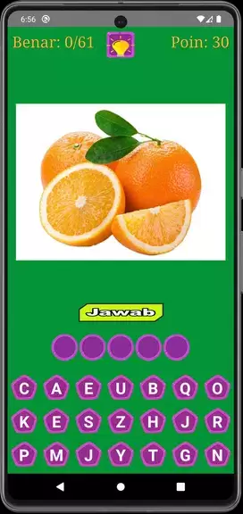 Tebak Nama Buah Capture d'écran 3