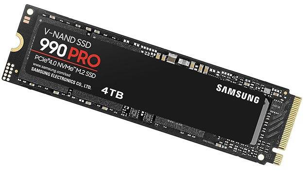 Samsung 990 Pro 4TB SSD: $120 Off Top PCIe 4.0 Drive