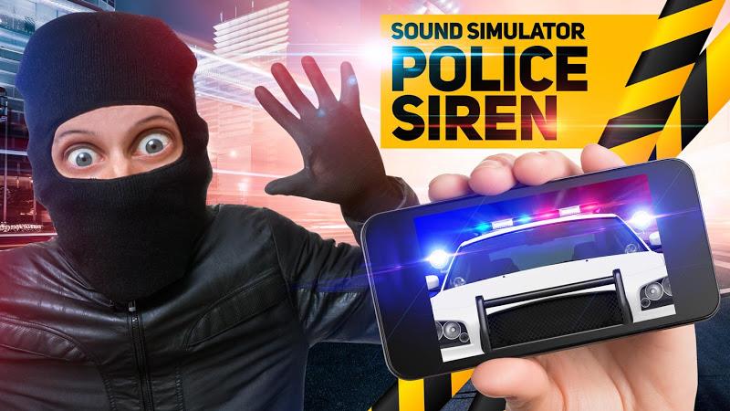 Police sound siren simulator Ảnh chụp màn hình 3