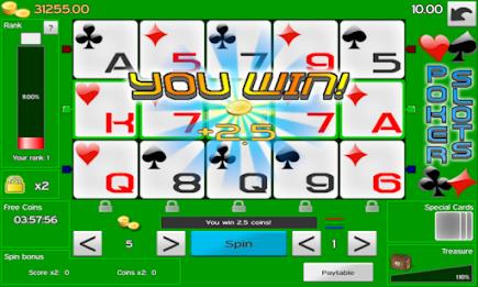 Poker Slots Скриншот 1