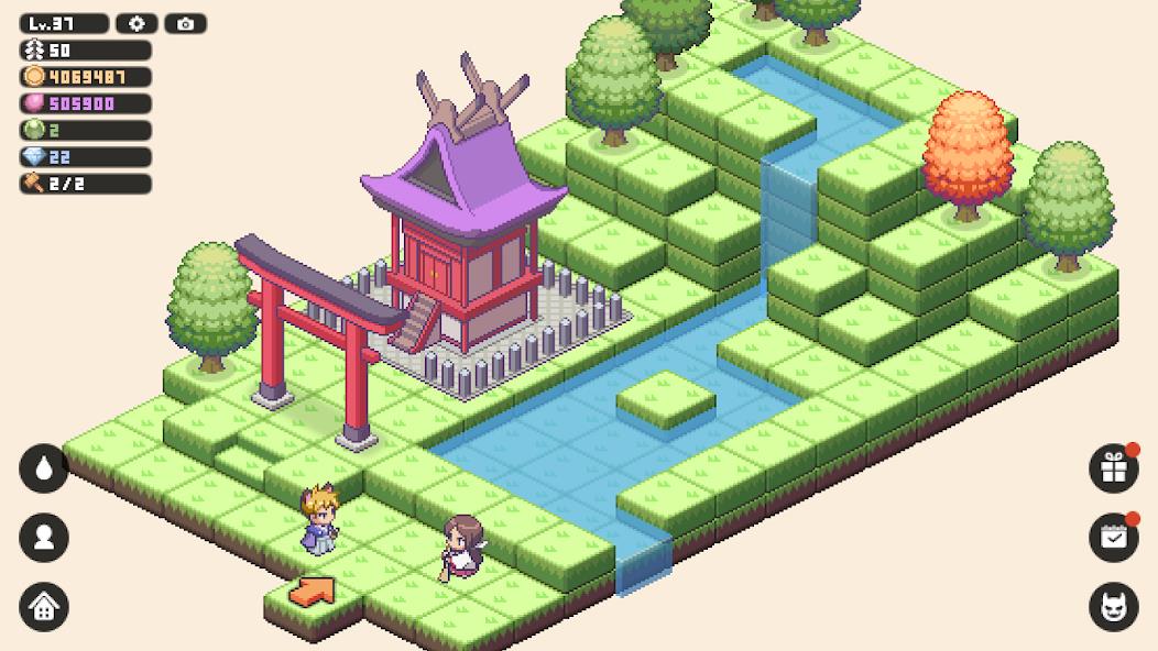 Pixel Shrine JINJA Mod Ảnh chụp màn hình 2