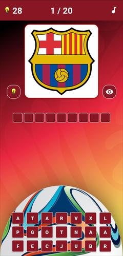 Guess the Soccer Logo Quiz Captura de pantalla 2