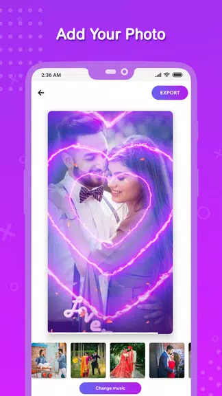 Vido : Video Status Maker ဖန်သားပြင်ဓာတ်ပုံ 3