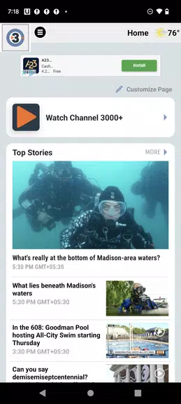 Schermata Channel 3000 | News 3 Now 2