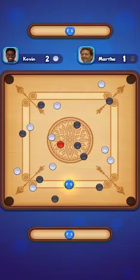 Carrom Strike - Disc Pool Game 螢幕截圖 2