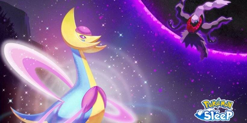 Cresselia Battles Darkrai in Pokémon Sleep