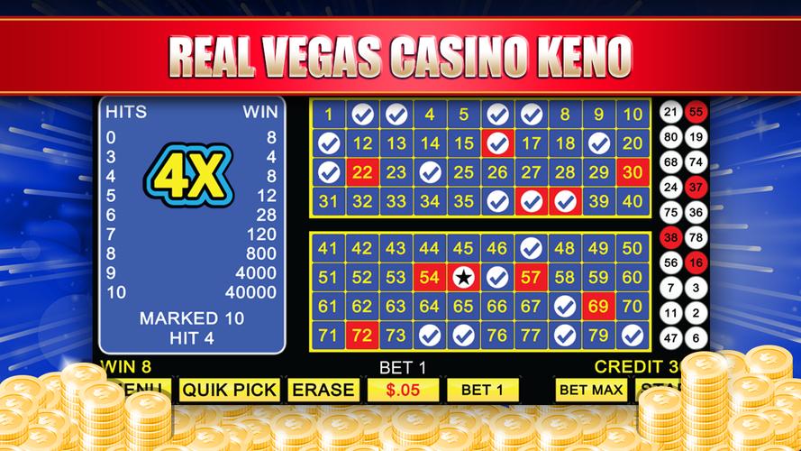 Keno Super 4X Screenshot 3