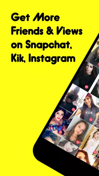 Get Friends for Snapchat & Kik, Usernames for Snap Tangkapan skrin 0