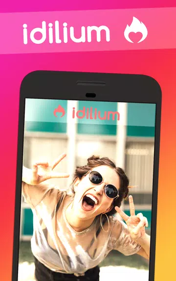 Idilium: Random Chat Roulette 螢幕截圖 0