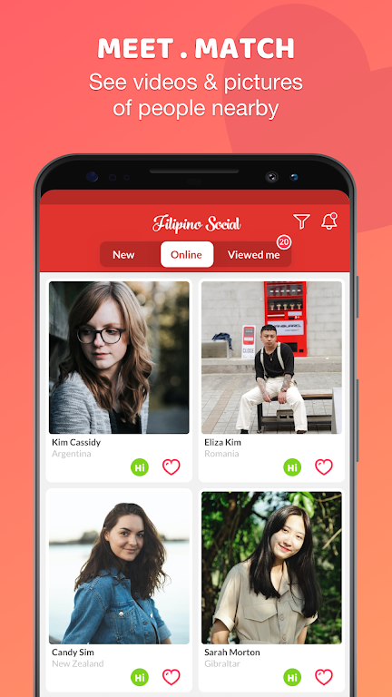 Schermata Filipino Social: Dating & Chat 0