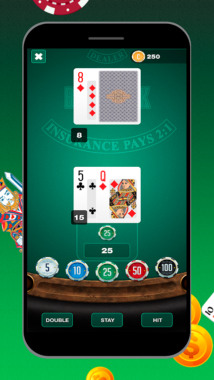 Royal Blackjack 21 स्क्रीनशॉट 1