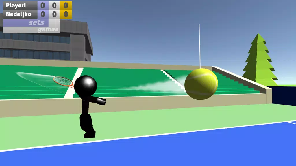 Stickman 3D Tennis应用截图第0张