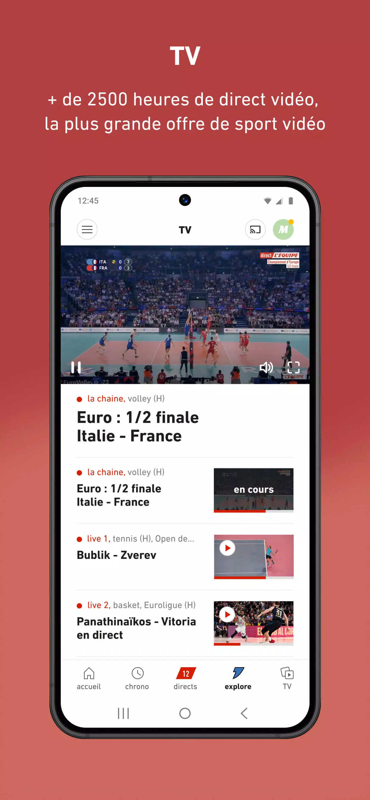 L'Équipe : live sport and news Captura de tela 2