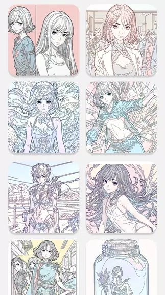 Anime Color Lite 螢幕截圖 1