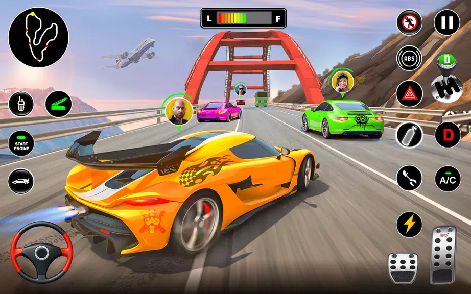 Racing in Highway Car 3D Games应用截图第1张
