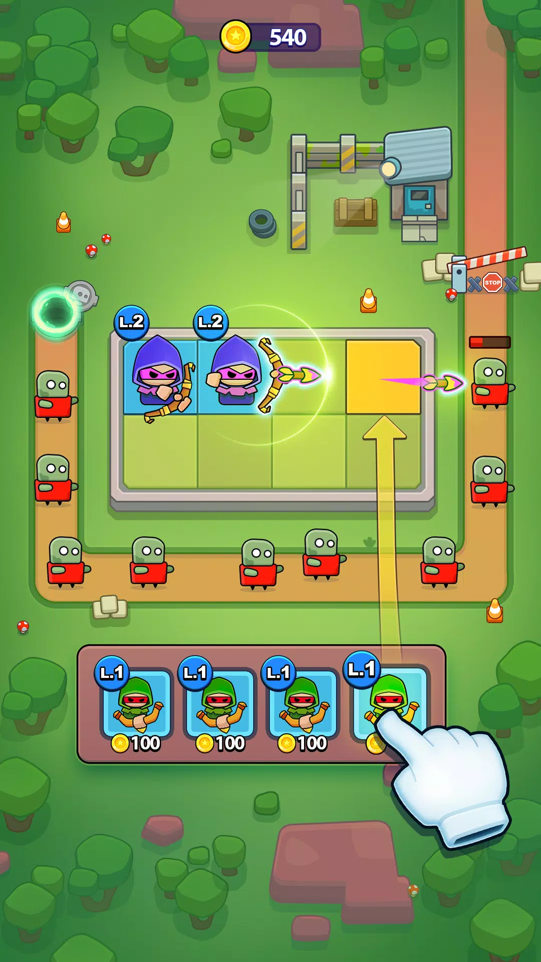 Schermata Survival Arena 0