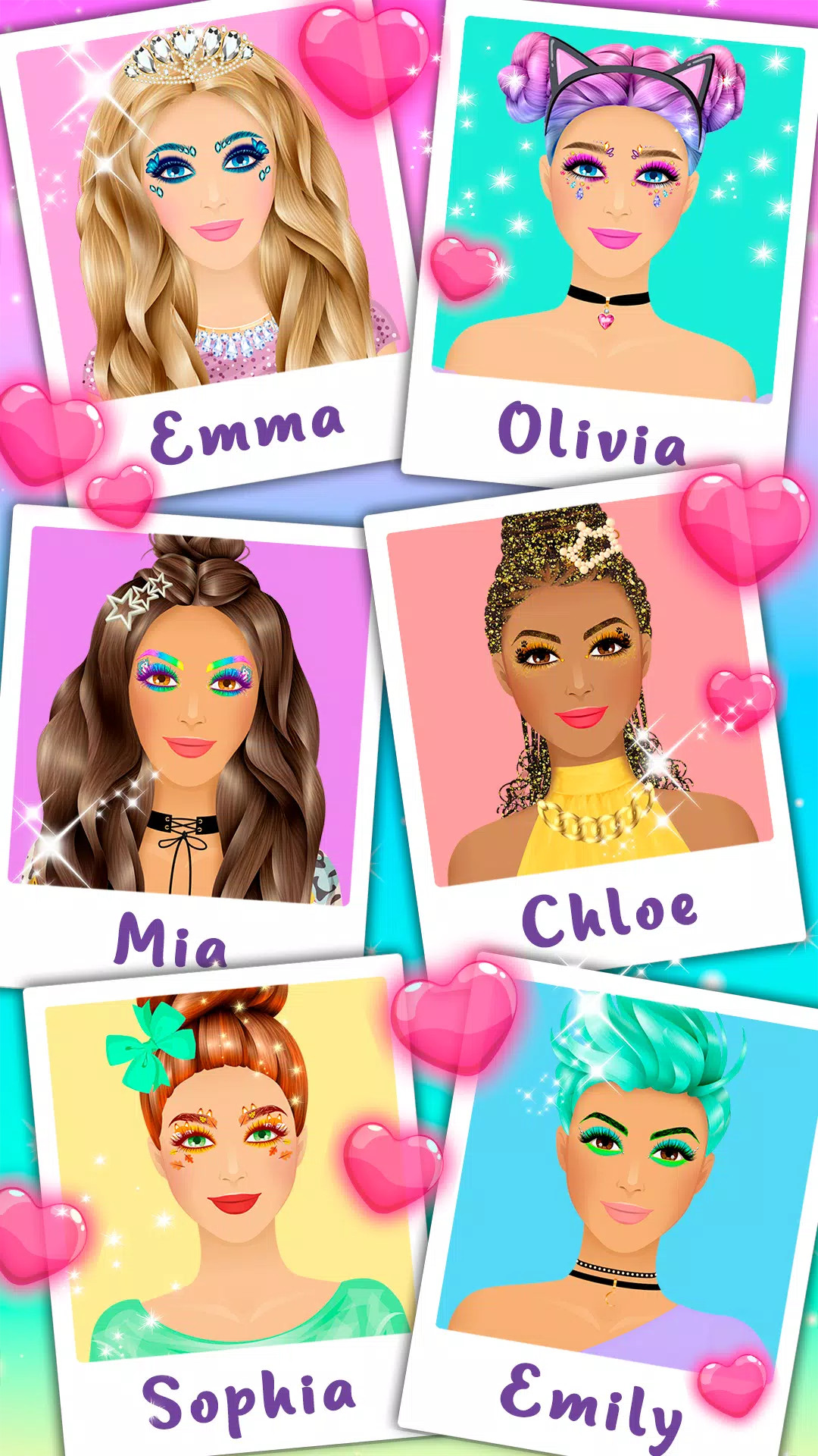 Makeup Beauty Salon Game Girls Ekran Görüntüsü 0