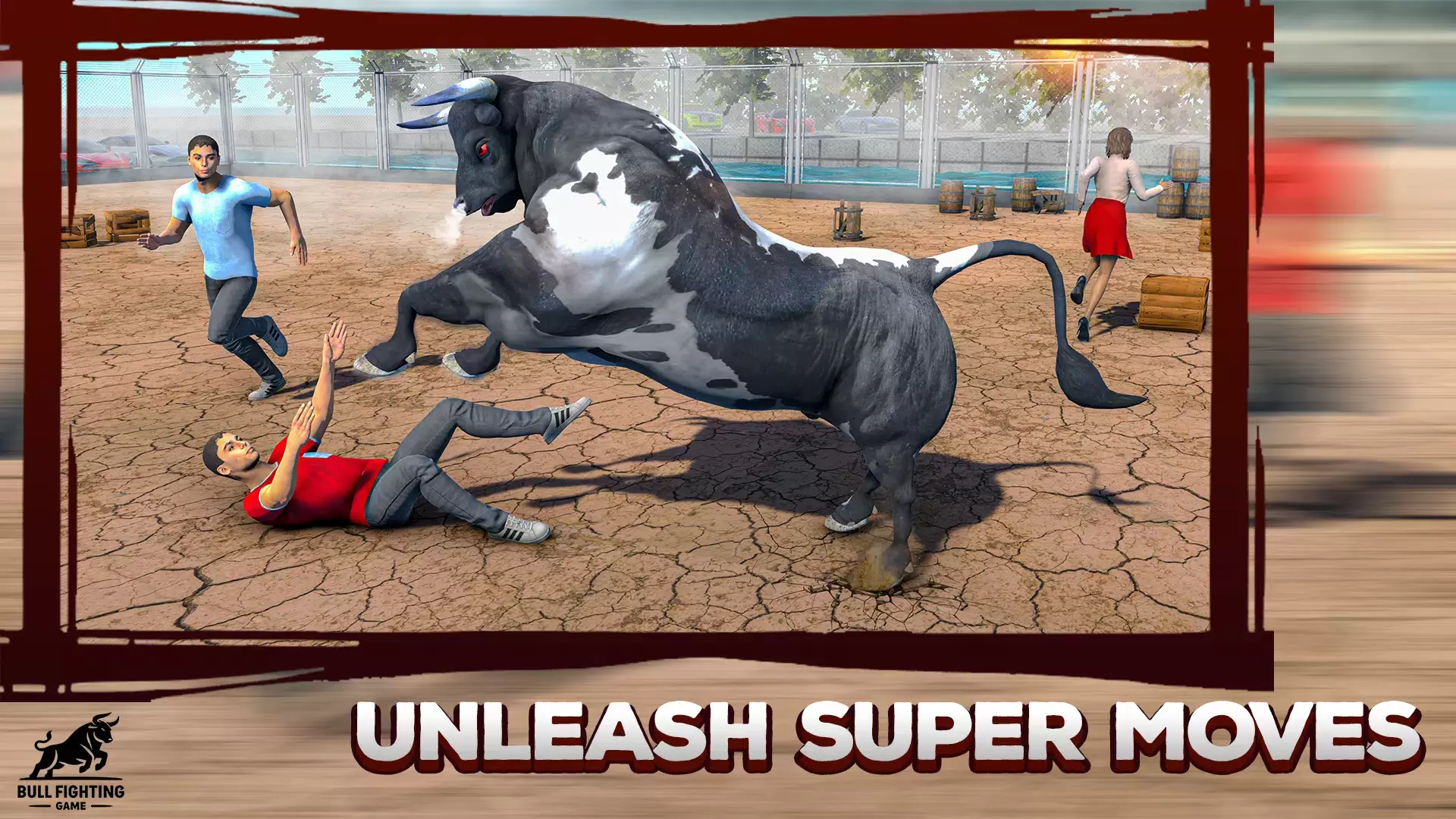 Bull Fighting Game: Bull Games Captura de tela 2