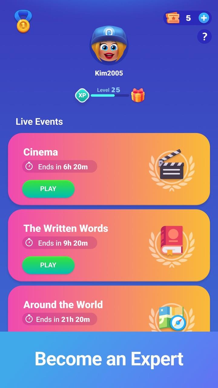 QuizDuel! Quiz & Trivia Game应用截图第1张