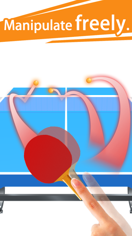 Table Tennis 3D Ping Pong Game Zrzut ekranu 1